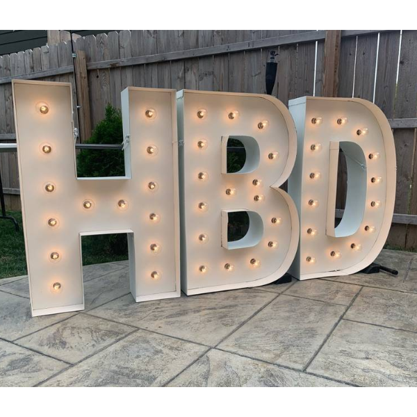 Big Marquee Letters For Rent